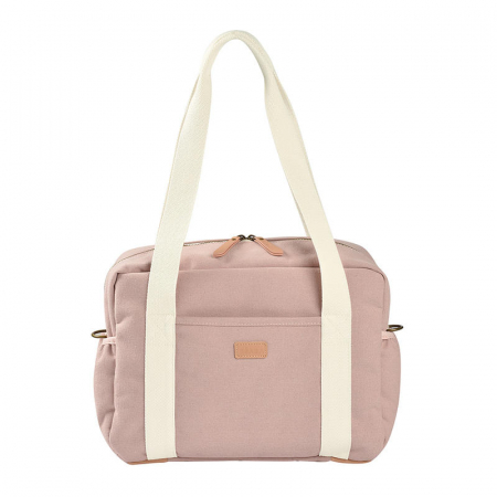 Genti bebe - Geanta de infasat Beaba Paris Dusty Pink