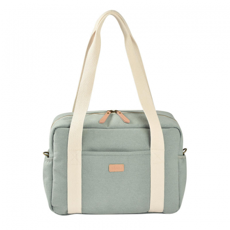 Genti bebe - Geanta de infasat Beaba Paris Sage Green