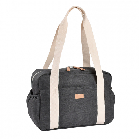 Genti bebe - Geanta de infasat Beaba Paris – Dark Heather Grey