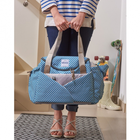 Geanta de infasat Beaba Sydney II Playprint Blue [5]