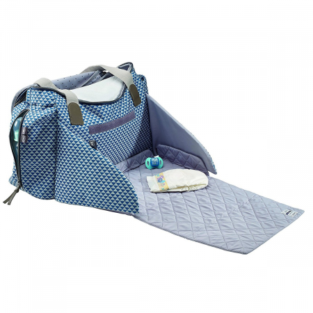 Geanta de infasat Beaba Sydney II Playprint Blue [2]