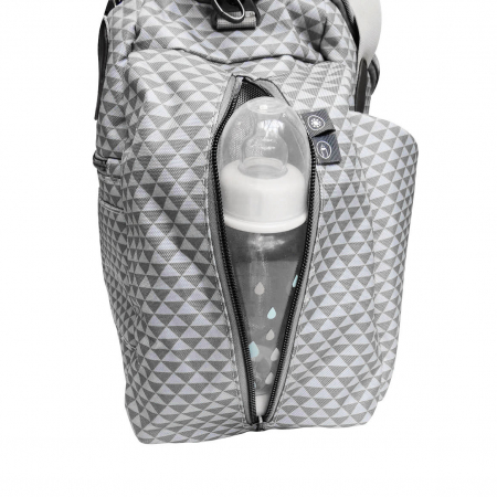Geanta de infasat Beaba Sydney II Playprint Grey [1]