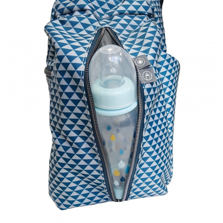 Geanta de infasat Beaba Sydney II Playprint Blue [3]