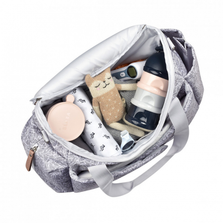 Geanta de infasat Beaba Sydney II Playprint Jungle-Resigilat [4]