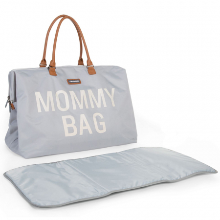 Geanta de infasat Childhome Mommy Bag Gri-Resigilat [4]