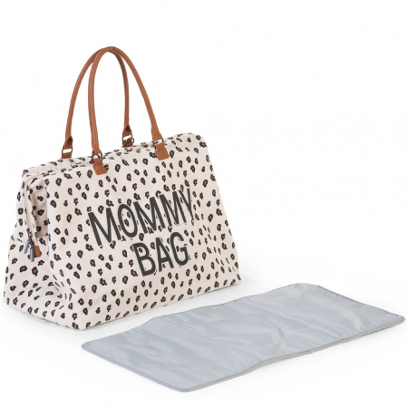 Geanta de infasat Childhome Mommy Bag Leopard-Resigilat [6]