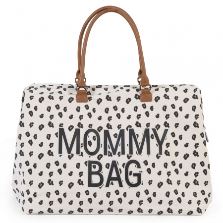 Resigilate - Geanta de infasat Childhome Mommy Bag Leopard-Resigilat