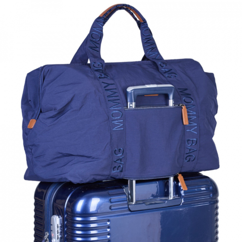 Geanta de infasat Childhome Mommy Bag Signature Urban Navy [3]