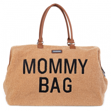 Genti bebe - Geanta de infasat Childhome Mommy Bag Teddy