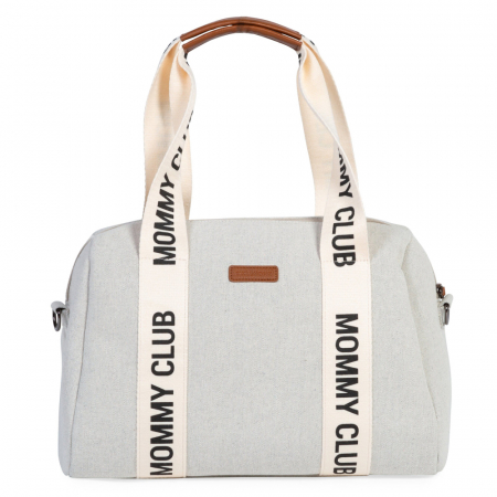 Genti bebe - Geanta de infasat Childhome Mommy Club Alb