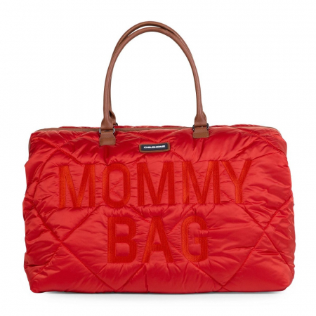 Geanta de infasat matlasata Childhome Mommy Bag Rosu [0]