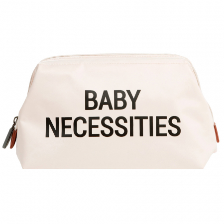Genti bebe - Geanta de toaleta Childhome Baby Necessities Alb