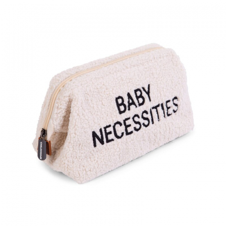 Geanta de toaleta Childhome Baby Necessities Teddy Alb [2]