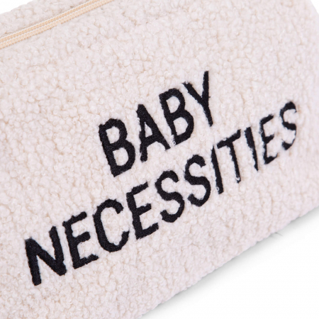 Geanta de toaleta Childhome Baby Necessities Teddy Alb [3]