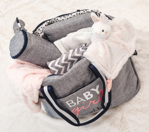 Geanta duffle Baby On Board Baby Girl [1]