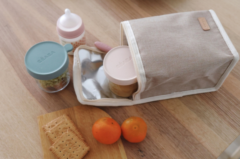 Geanta izoterma Beaba Eco Heather Gazelle [2]