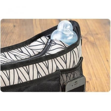 Geanta organizator cu aleza pentru schimbat scutecul bebelusului Reer Clip&Go Vario [3]