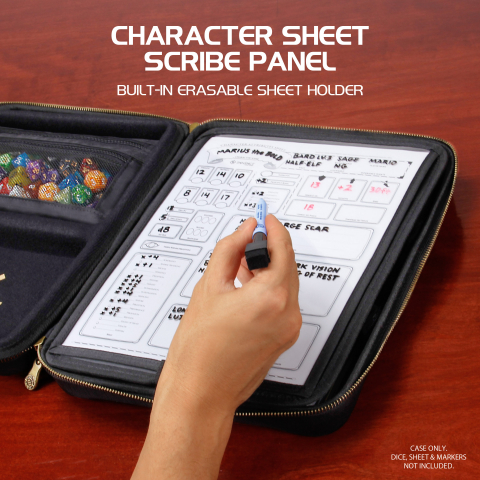 Geanta Organizator RPG ENHANCE Gaming Canvas Black [7]