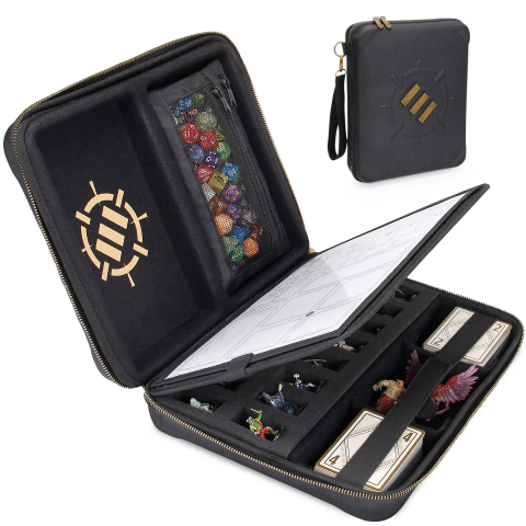 Jocuri de societate - Geanta Organizator RPG ENHANCE Gaming Canvas Black
