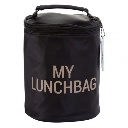 Genti termoizolante - Geanta termoizolanta Childhome My Lunchbag Negru