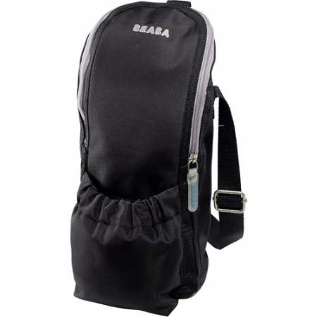 Genti termoizolante - Geanta termoizolanta cu incalzitor auto - Negru/Gri Beaba