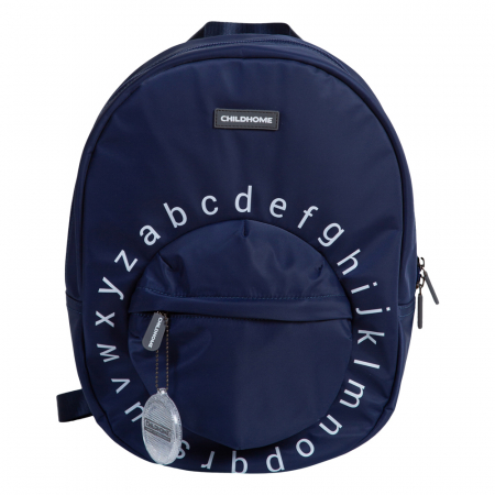 Ghiozdane si rucsacuri - Ghiozdan Childhome ABC 29x12x38 cm Bleumarin-Resigilat