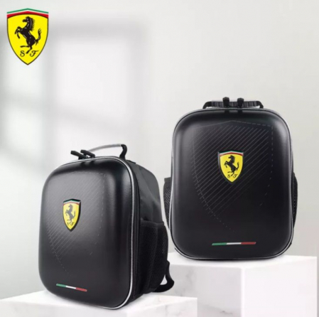 Ghiozdan Ferrari design 3D, culoare neagra [1]