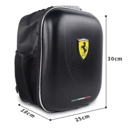 Ghiozdan Ferrari design 3D, culoare neagra [7]