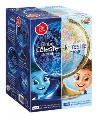 Jucarii educative - Glob terestru ziua - bolta cerului noaptea