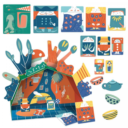 Jocuri educative - Headu Ecoplay - Joc Casuta Magica