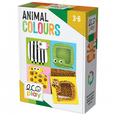 Jocuri educative - Headu Ecoplay - Joc Sa Invatam Culorile Animalelor
