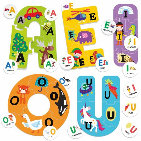 Jocuri educative - Headu Ecoplay - Joc Sa Invatam Vocalele
