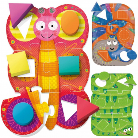 Headu Ecoplay - Puzzle Sa Potrivim Formele Si Culorile [1]