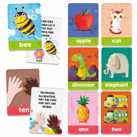 Jocuri educative - Headu - Montessori cartonase sa invatam cuvinte in engleza