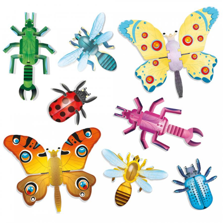 Jocuri educative - Headu Montessori - Construieste O Insecta