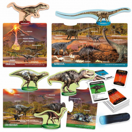 Headu Stem - Joc Cu Lanterna Uv - Descopera Dinozaurii [1]