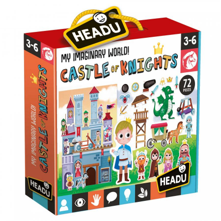 Jocuri tip puzzle - Headu Teacher Tested - Puzzle Castelul Cavalerilor