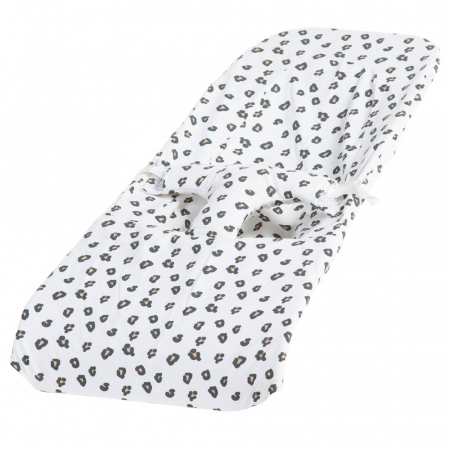 Balansoare bebelusi - Husa Balansoar Childhome Evolux, Jerse Leopard