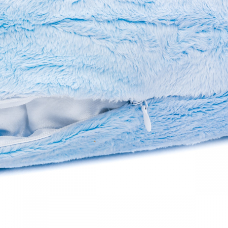Husa blanita pentru perna de alaptare Fiki Miki Colectia Mis Mat Bleu 72 cm [1]