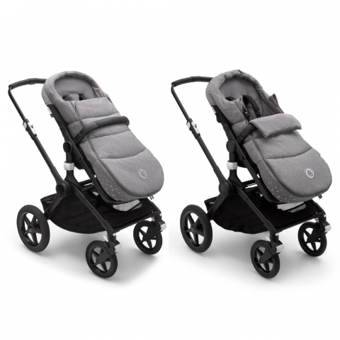 Husa de picioare universala carucior Bugaboo Grey Melange [2]