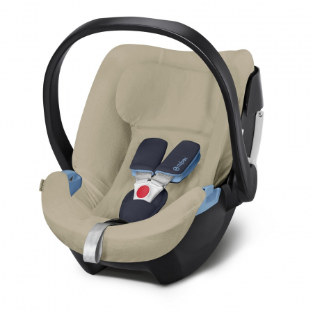 Accesorii transport copii - Husa de Vara pentru Scaun auto Cybex Aton 5 Beige