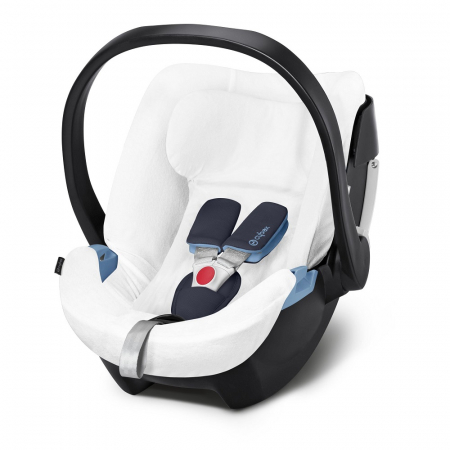 Accesorii transport copii - Husa de Vara pentru Scaun auto Cybex Aton 5 White