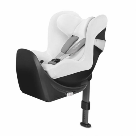 Accesorii transport copii - Husa de vara scaun auto Cybex Sirona S White