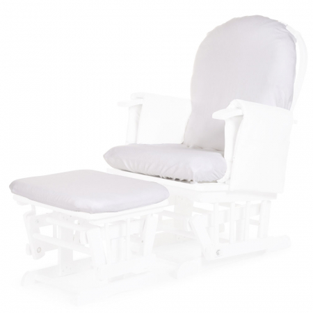 Mobilier camera copii - Husa Fotoliu de alaptare Childhome Alb