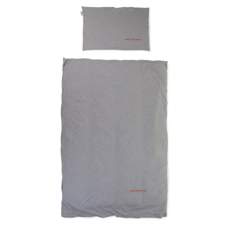 Husa pilota si fata de perna Childhome Jerse 100x140 cm, Buline [1]