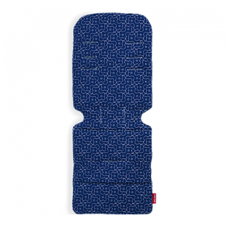 Husa reversibila Maclaren Abstract Leaves Marina [2]