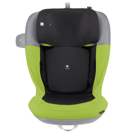 Accesorii transport copii - Husa scaun auto Swandoo Charlie Lime/Sesame Grey