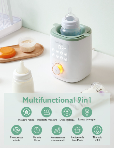 Incalzitor biberoane si mancare Momcozy Nutri Smart Analog [6]
