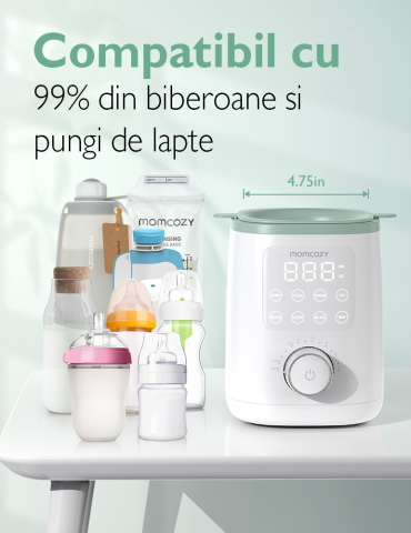 Incalzitor biberoane si mancare Momcozy Nutri Smart Analog [3]