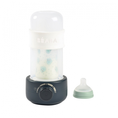 Incalzitor biberoane si sterilizator Beaba BabyMilk Second Night Blue-Resigilat [2]